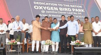 Nitin Gadkari Inaugurates Eco-Friendly Oxygen Bird Park Along Nagpur-Hyderabad Highway