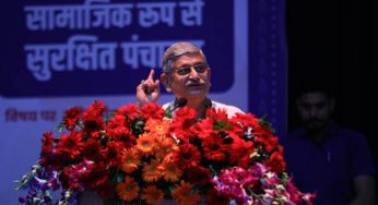 Union Minister Rajiv Ranjan Singh Inaugurates National Workshop on Socially Just and Secured Panchayats in Patna