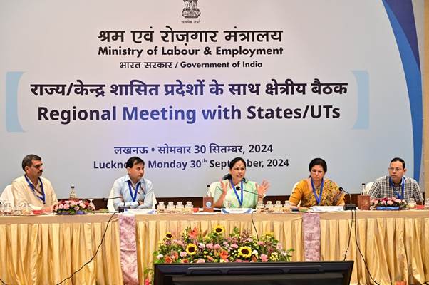 Union Minister of State for Labour & Employment Inaugurates Regional Meeting on Labour Reforms and Employment in Lucknow