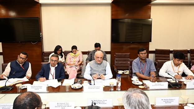 India and World Bank Discuss Key Agricultural Priorities for Sustainable Growth