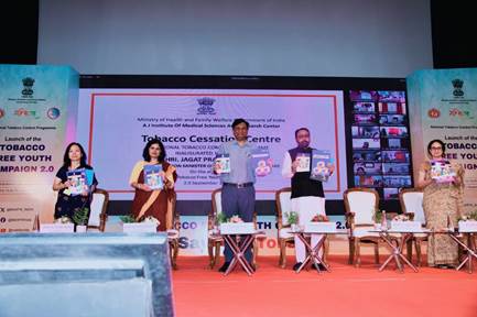 Union Minister Launches ‘Tobacco Free Youth Campaign 2.0’ and Inaugurates Tobacco Cessation Centres