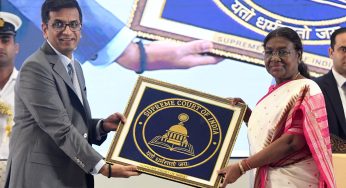 President Droupadi Murmu Graces Valedictory Session of National Conference of District Judiciary