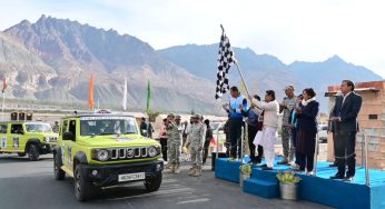 ‘Vayu Veer Vijeta’ Car Rally Flagged Off to Celebrate IAF Anniversary and Kargil Victory