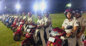 Bhubaneswar Launches ‘Shakti Bahini’ Motorcycle Patrol to Ensure Safety During Dussehra Festival