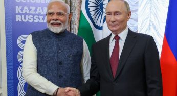 PM Modi Meets Russian President Putin at 16th BRICS Summit in Kazan