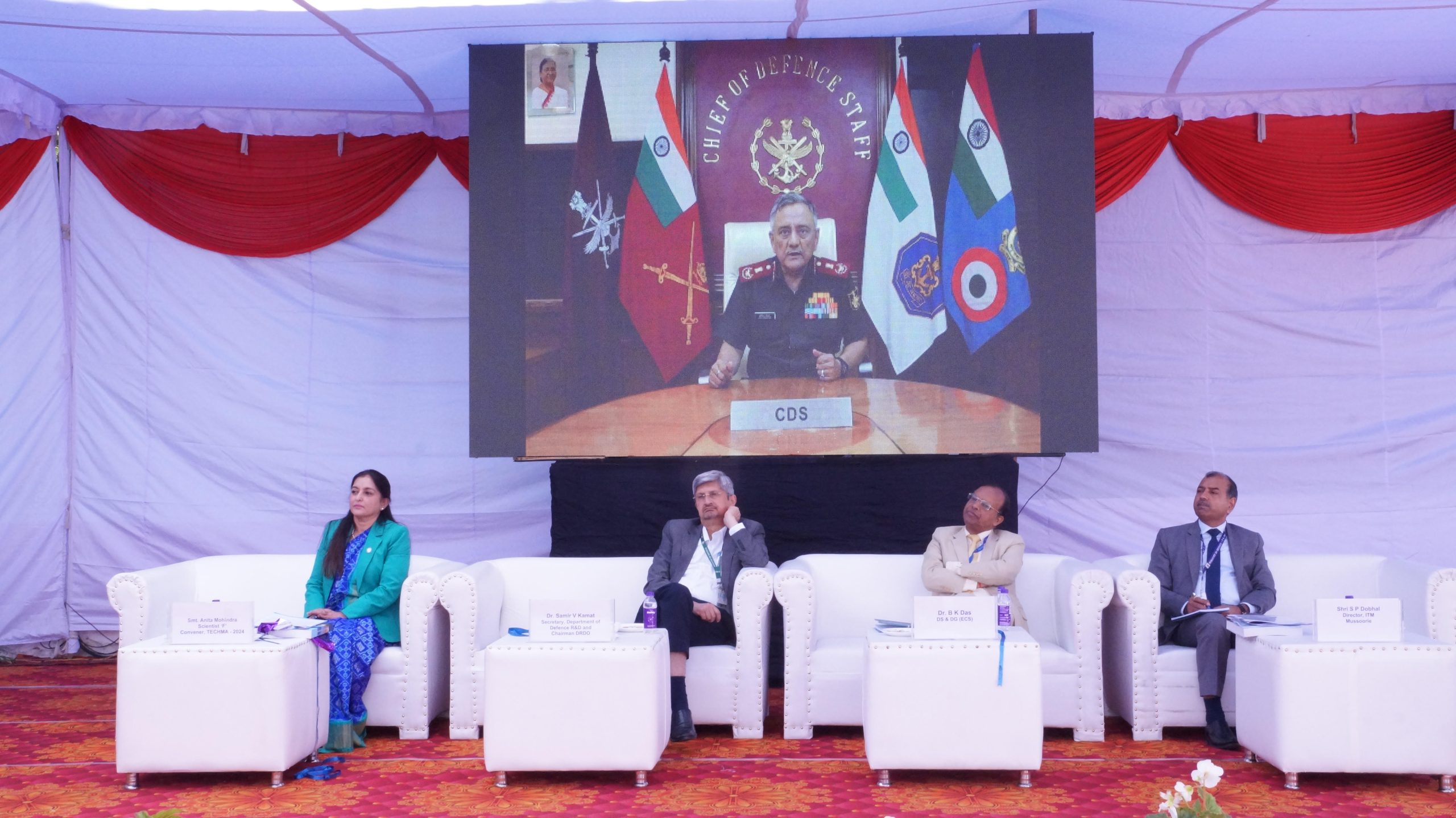 CDS General Anil Chauhan Inaugurates National Conference on Defence Technology Management (TECHMA 2024)