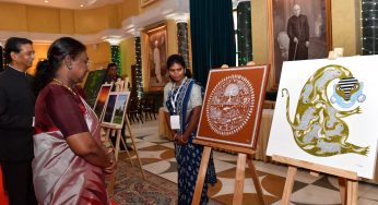 President Murmu Lauds Artists’ Work Reflecting Bond with Nature at ‘SRIJAN 2024’ Exhibition