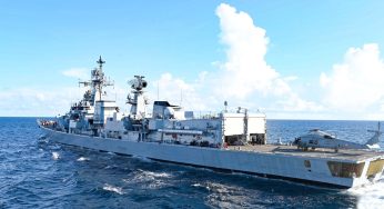 Sea Phase of Exercise MALABAR 2024 Kicks Off Off the Coast of Visakhapatnam