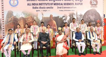 President Murmu Encourages Compassionate Service at AIIMS Raipur Convocation