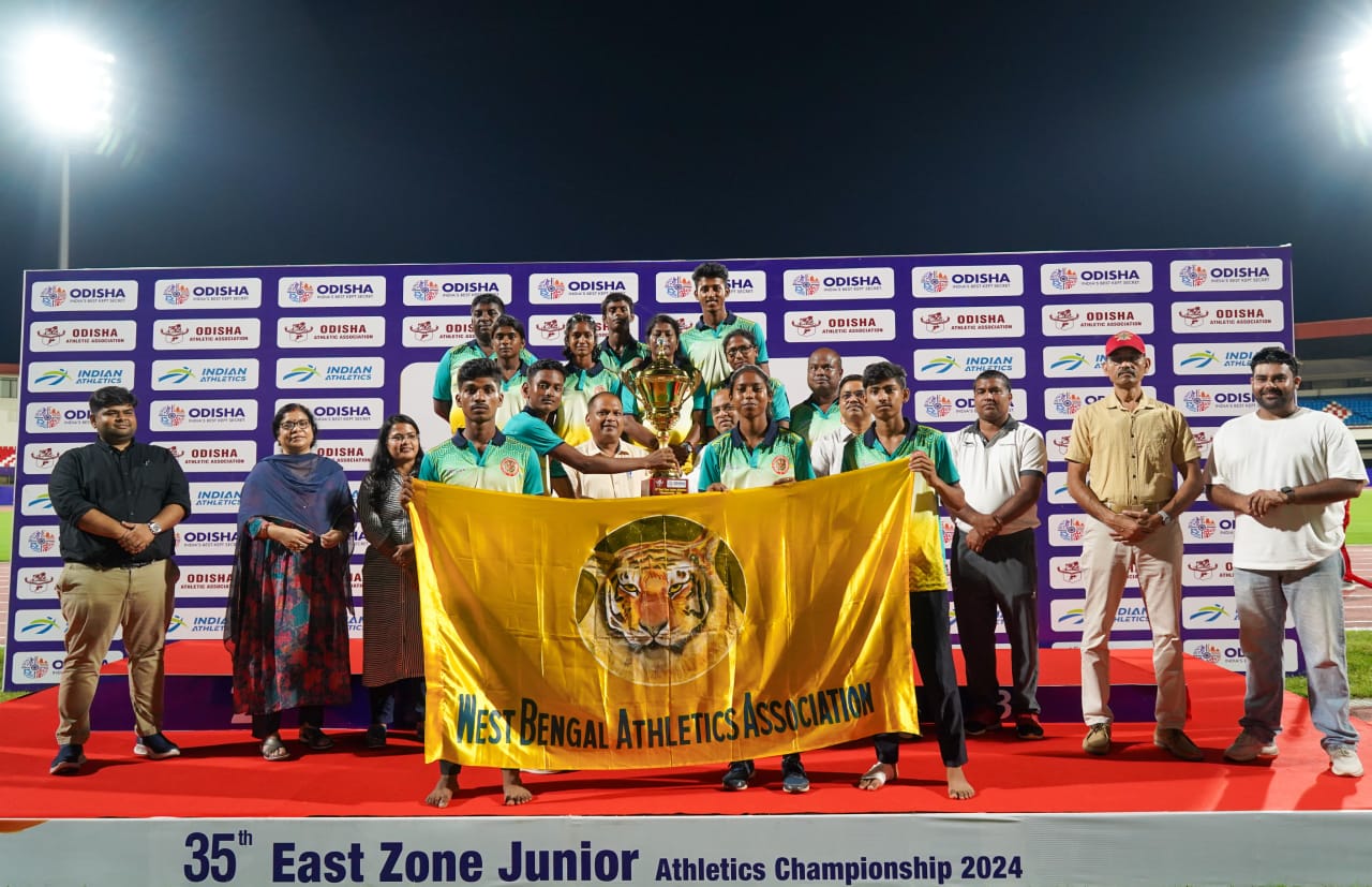 Team West Bengal Crowned Champions at 35th East Zone Junior Athletics Championships; Odisha Finishes Runners-Up
