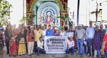 “Chandi Medha” Heritage Walk Draws Enthusiasts Ahead of Puja Festivities in Cuttack