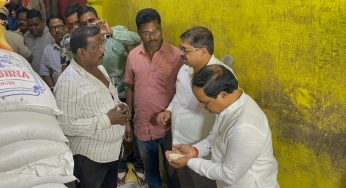 Minister Krushna Chandra Patra Conducts Surprise Inspection of Cuttack Godowns