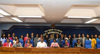 91 Students from Vellalar College of Nursing Visit Delhi, Inspired by MoS Dr. L. Murugan