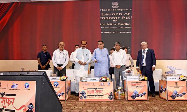 Union Minister Nitin Gadkari Launches ‘Humsafar Policy’ to Enhance Travel Convenience on National Highways