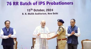 Union Home Minister Amit Shah Interacts with 2023 IPS Probationers, Emphasizes Role in Nation’s Security