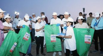 Union Minister Dr. Mansukh Mandaviya Leads Nationwide Coastal Cleanliness Drive on Gandhi Jayanti