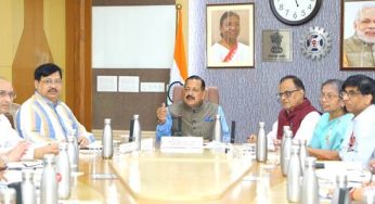 Dr. Jitendra Singh Chairs Joint Meeting of Science Ministries, Calls for Enhanced Coordination and Efficient Budget Utilization
