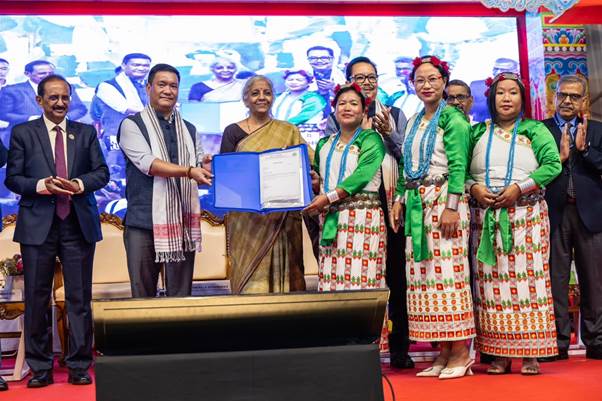 Union Finance Minister Nirmala Sitharaman Launches Credit Outreach Programmes in Arunachal Pradesh