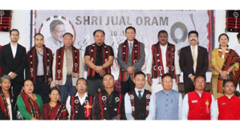 Union Minister Jual Oram Visits Nagaland to Strengthen Tribal Development Initiatives