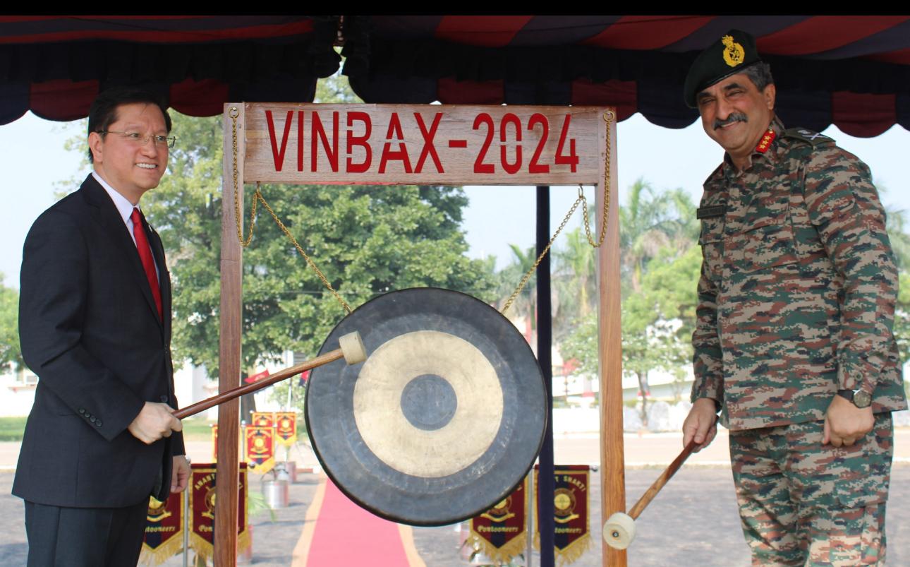 5th Edition of VINBAX 2024 Joint Army Exercise Begins at Ambala