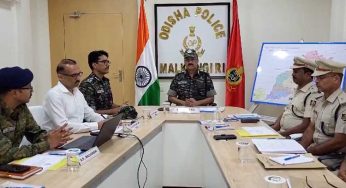 Odisha DGP YB Khurania Conducts Strategic Anti-Maoist Review in Malkangiri