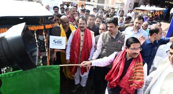 Union Minister Pralhad Joshi Launches Eco-Friendly Battery Vehicles at Shree Jagannath Temple in Puri