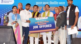 Bharatpur Kaushal Mahotsav Concludes with Over 2,400 Youth Securing Job Offers