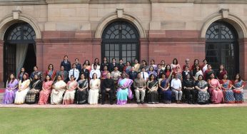 President Murmu Interacts with Women Achievers in Indian Aviation Sector