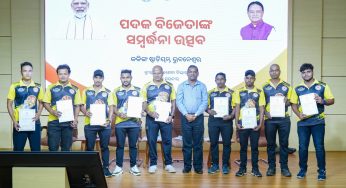 Odisha Honors 129 Athletes with Cash Rewards for Outstanding Achievements
