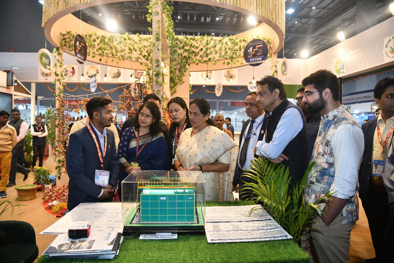 MSME Minister Highlights Green Initiatives at India International Trade Fair
