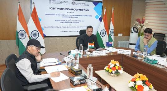 India and Australia Forge Stronger Partnership in Public Administration and Governance Reforms
