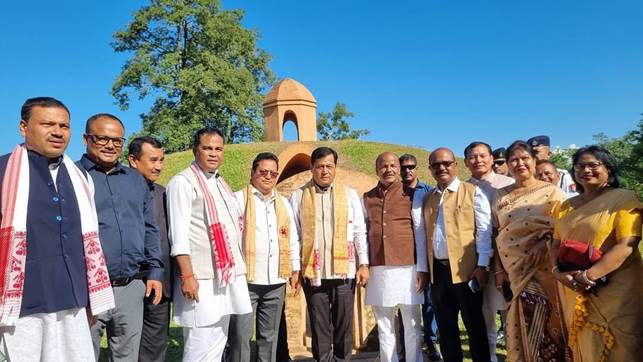 Sarbananda Sonowal Celebrates Charaideo Maidam’s UNESCO World Heritage Recognition