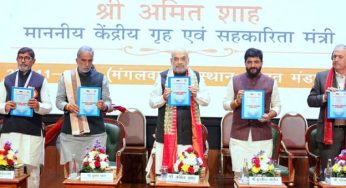 Amit Shah Attends Diamond Jubilee Celebrations of NAFSCOB, Calls for Strengthening Cooperative Sector