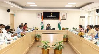 Mansukh Mandaviya Chairs Review Meeting on Revamping Shram Suvidha and Samadhan Portals