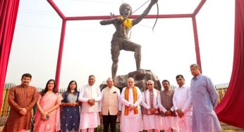 A Grand Tribute: Amit Shah Unveils Bhagwan Birsa Munda’s Statue in Delhi