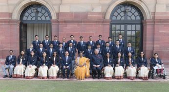 President Murmu Encourages IRS Trainees to Embrace Innovation and Transparency in Tax Administration