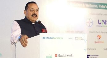 Union Minister Jitendra Singh Advocates Sustainable Nutrition at Nutriwell Conclave 2024