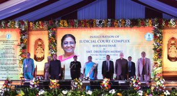 President Murmu Inaugurates New Judicial Court Complex in Bhubaneswar