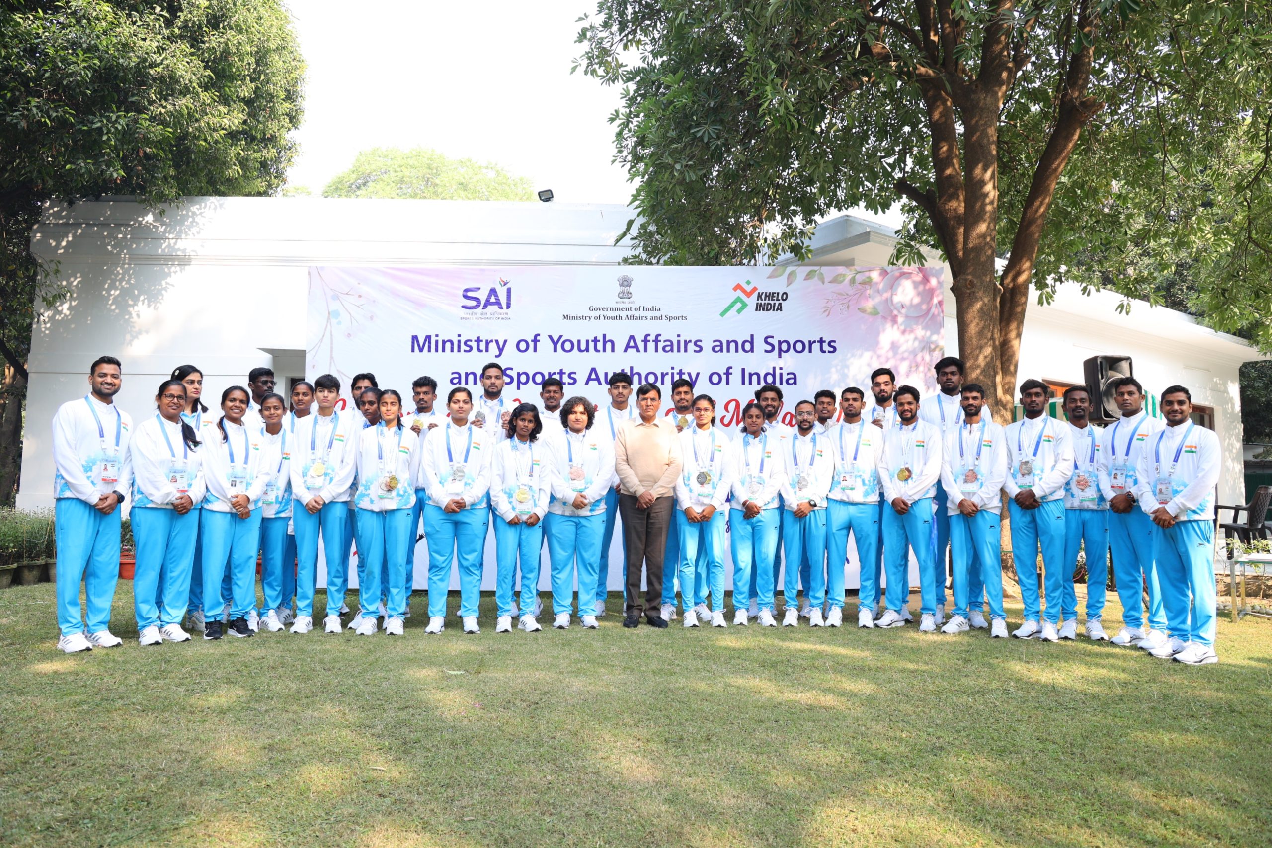 Indian Deaf Team Felicitated by Union Minister After Record Medal Haul at Asia-Pacific Deaf Games