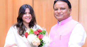 Ekta Kapoor Meets Odisha CM Majhi After The Sabarmati Report Declared Tax-Free in the State