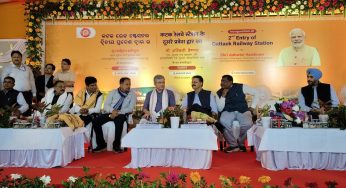 Ashwini Vaishnaw Inaugurates East Side Entry at Cuttack Railway Station Under Amrit Stations Scheme