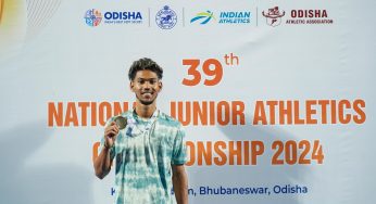 Dondapati Jayaram Strikes Gold at National Junior Athletics Championship in Bhubaneswar