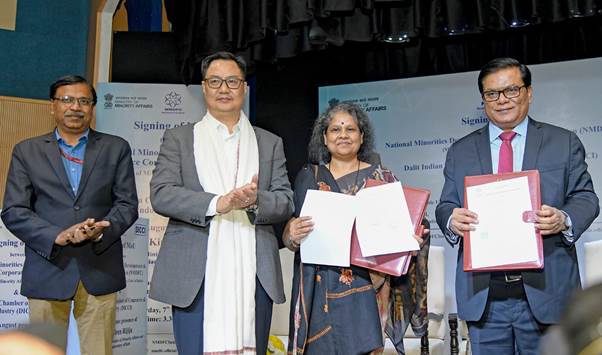NMDFC and DICCI Sign MoU to Empower Marginalized Communities through Entrepreneurship