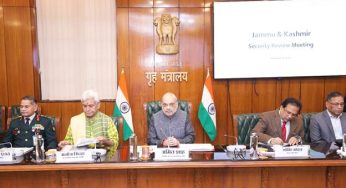 Amit Shah Chairs High-Level Meeting on Jammu & Kashmir Security, Reaffirms Commitment to ‘Terror-Free J&K’