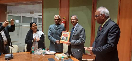 Distinguished Academician Ram Krishna Rajput Donates Priceless Archival Collection to National Archives of India
