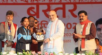Union Home Minister Amit Shah Emphasizes Development and Eradication of Naxalism at Bastar Olympics Closing Ceremony