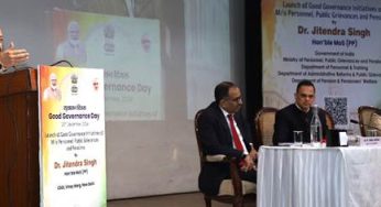 Union Minister Jitendra Singh Launches ‘Viksit Panchayat Karmayogi’ Initiative on Good Governance Day