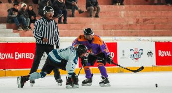 Royal Enfield Ice Hockey League Season 2 Kicks Off in Ladakh with Grand Opening Ceremony