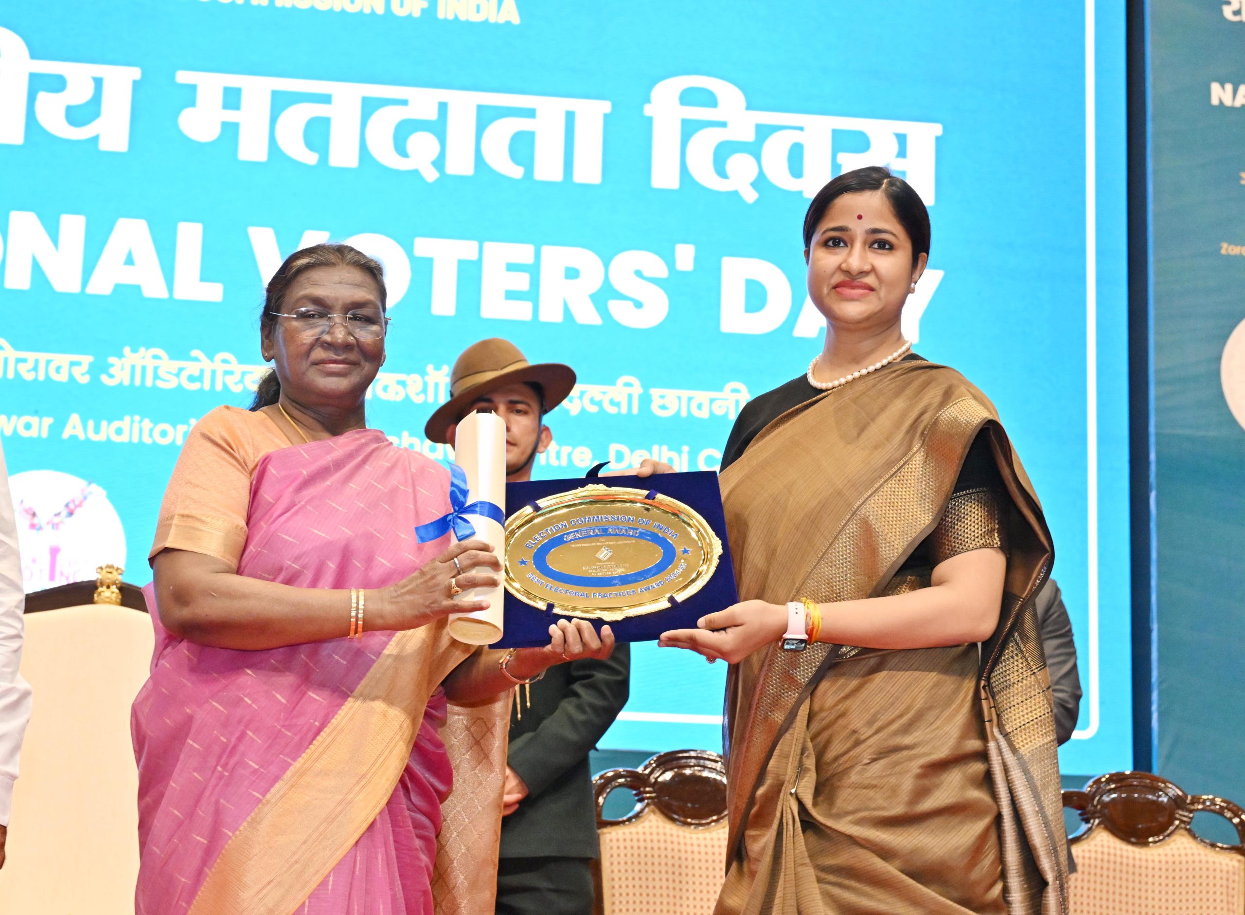 President Murmu Graces 15th National Voters’ Day Celebrations in New Delhi