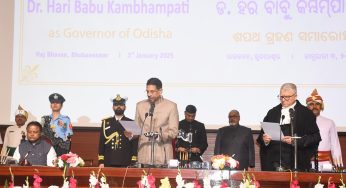 Haribabu Kambhampati Sworn in as the 27th Governor of Odisha